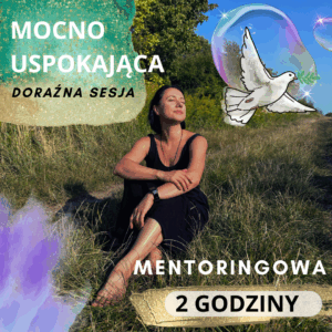 MOCNO USPOKAJAJĄCA doraźna SESJA MENTORINGOWA 1:1- 2h
